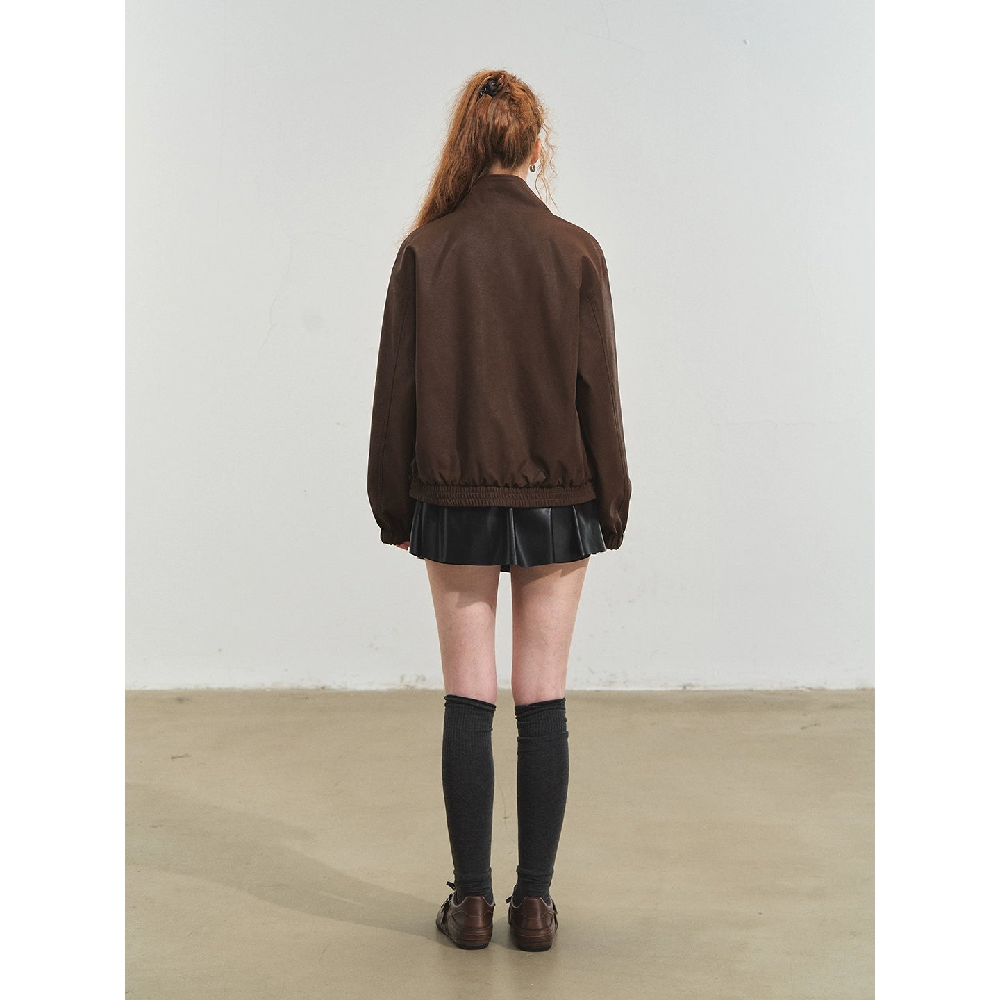 Reversible Vintage Stand-Collar Jacket