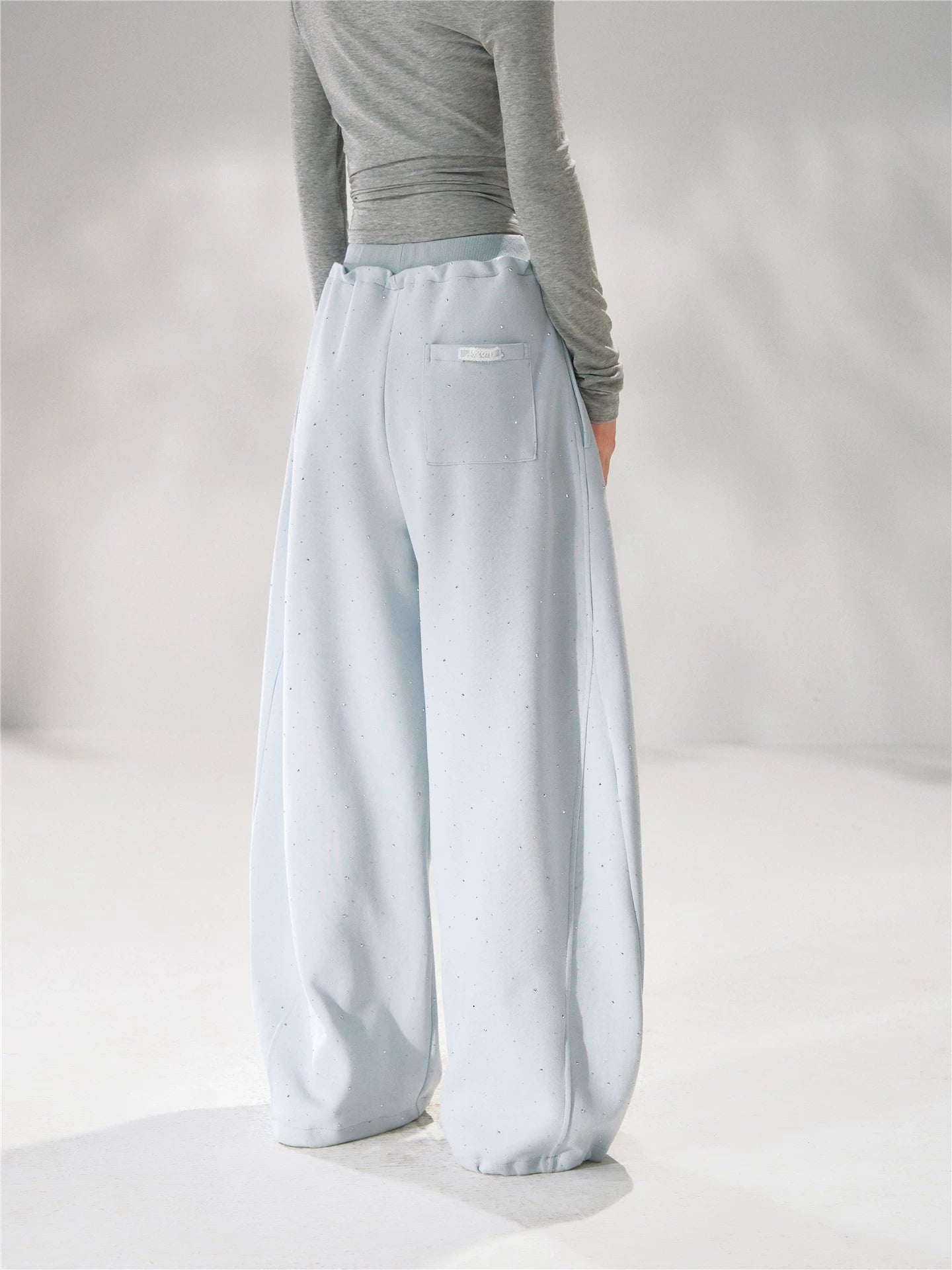 Crystal Drawstring Sweatpants