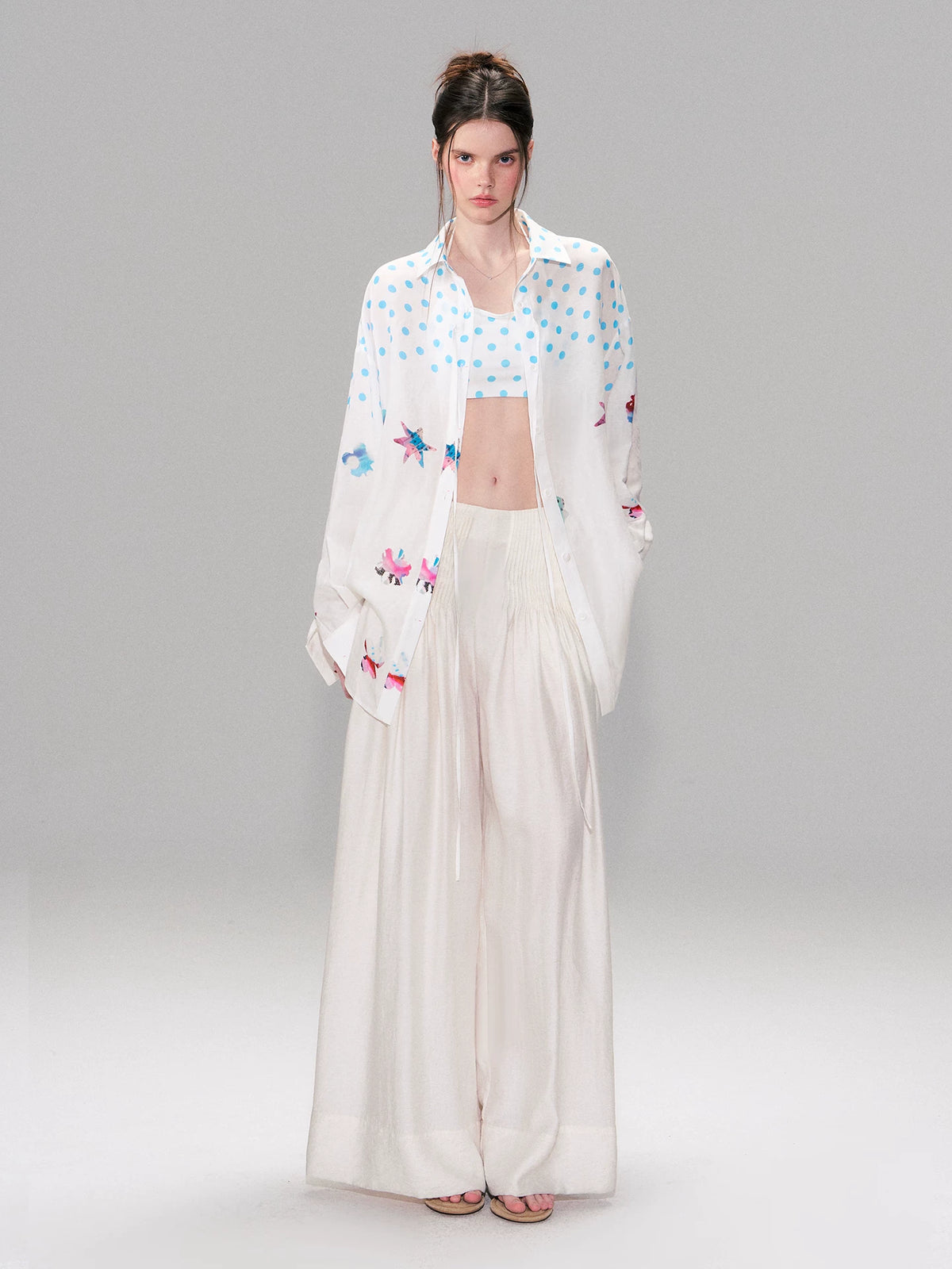 Polka Dot Shirt Set