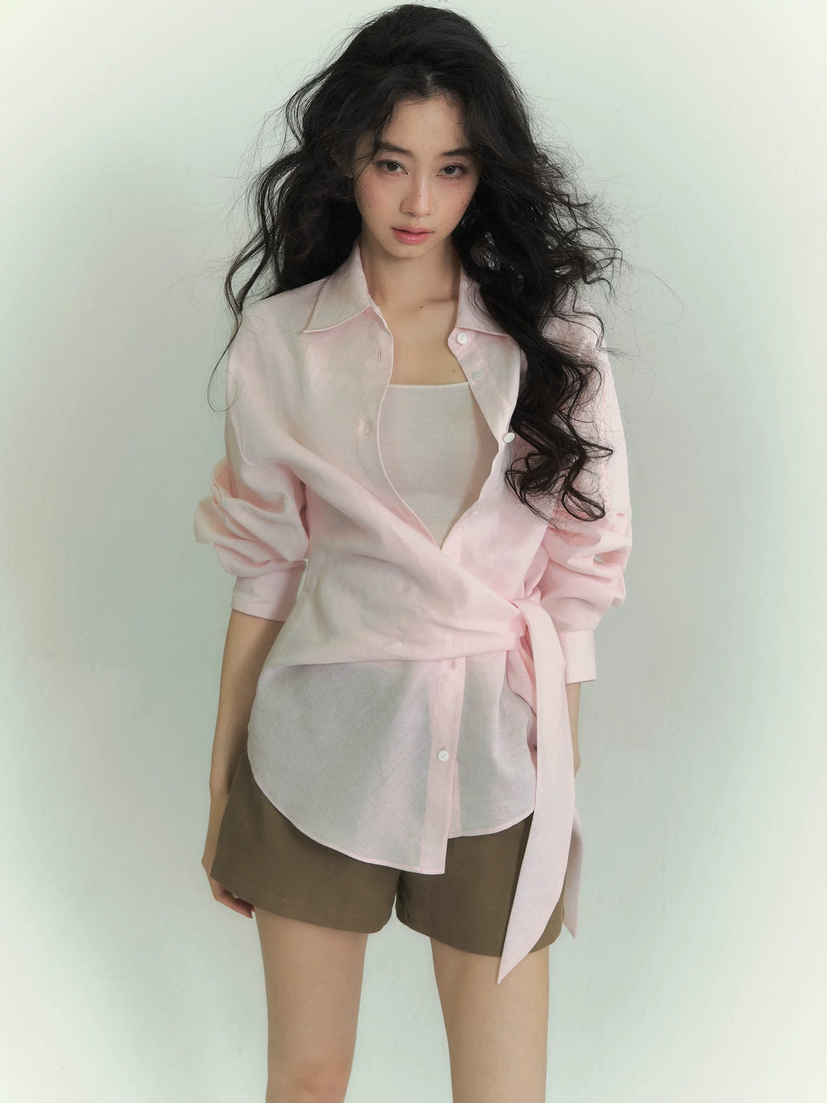 Breathable Tie Shirt