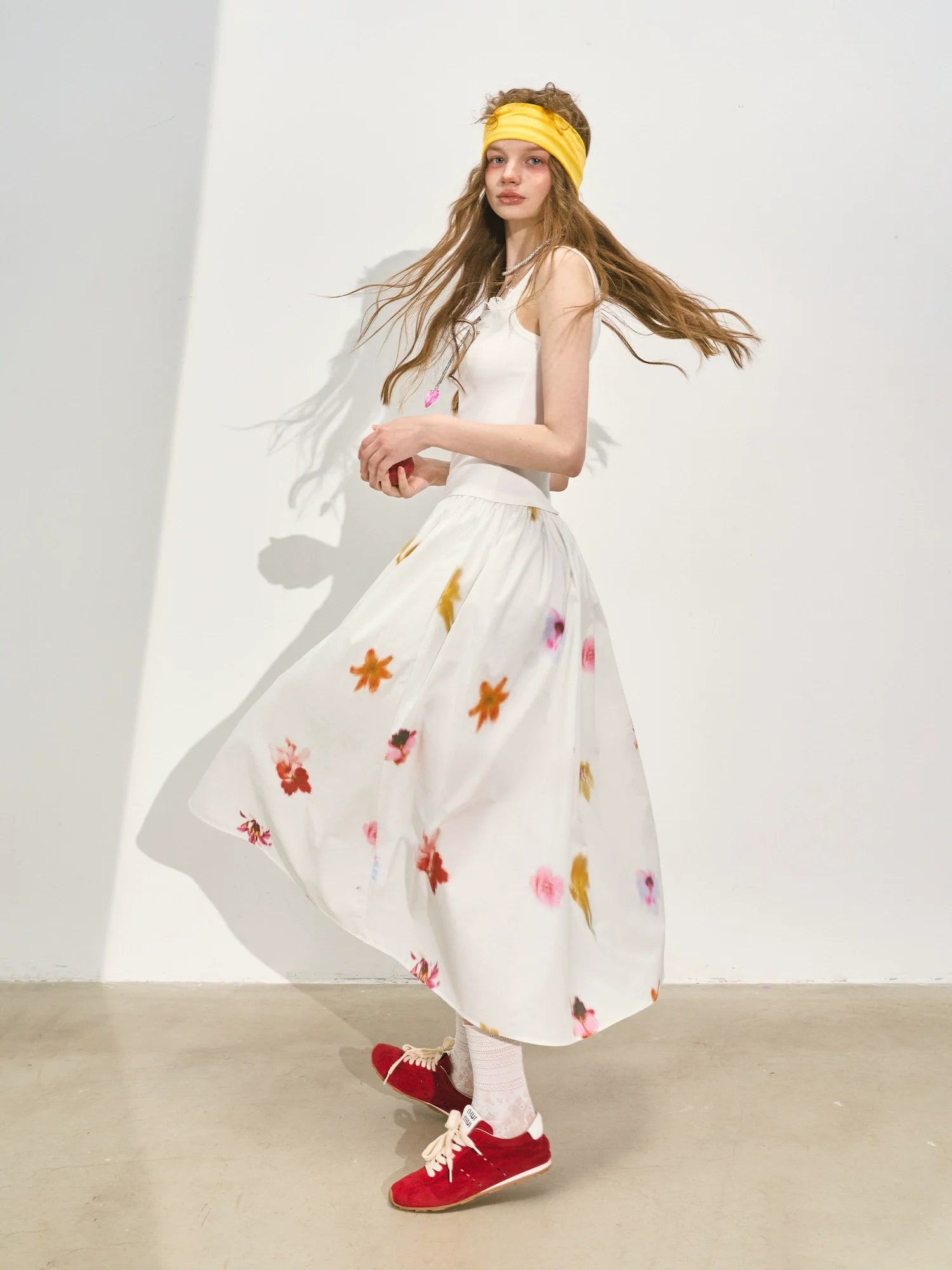 Patchwork Slim-fit Midi Dress