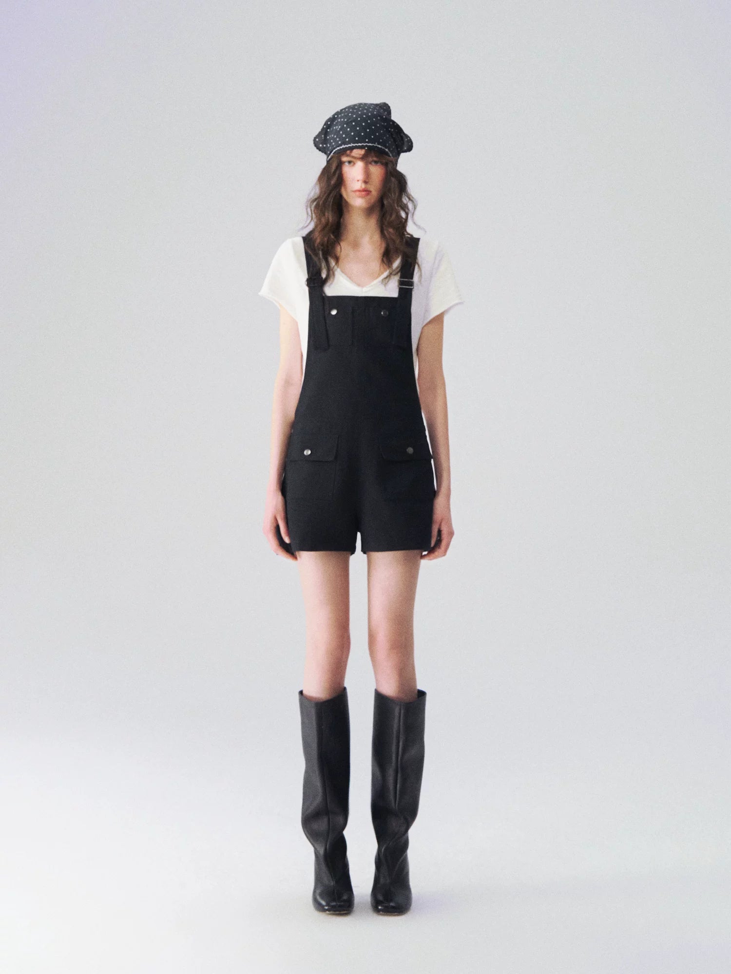 Linen Cargo Overalls