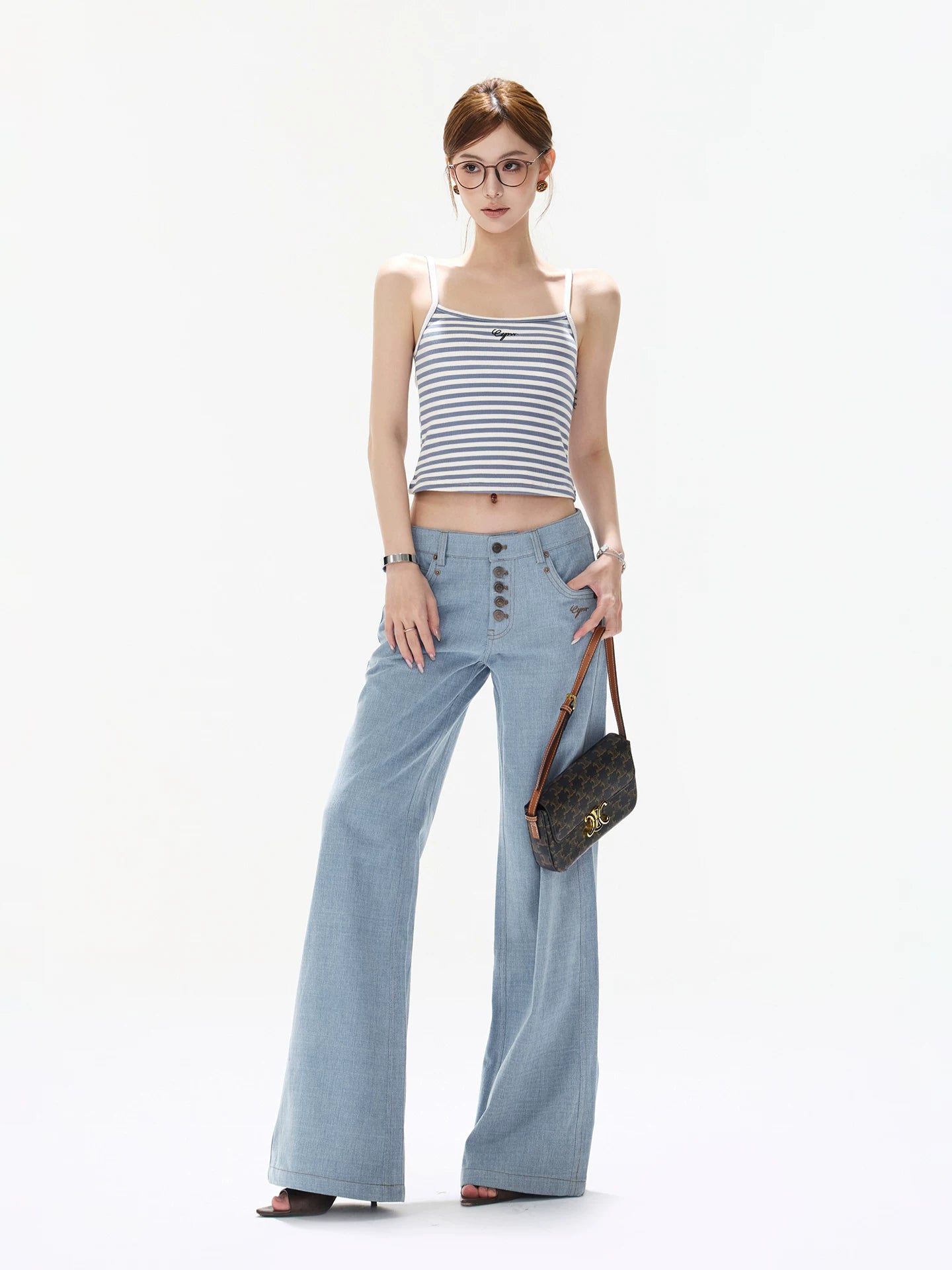 Striped Halter Top