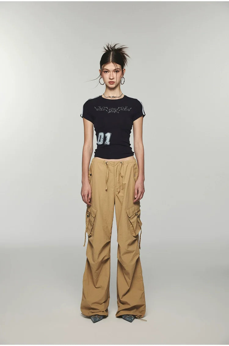 Utility Wide-Leg Pants