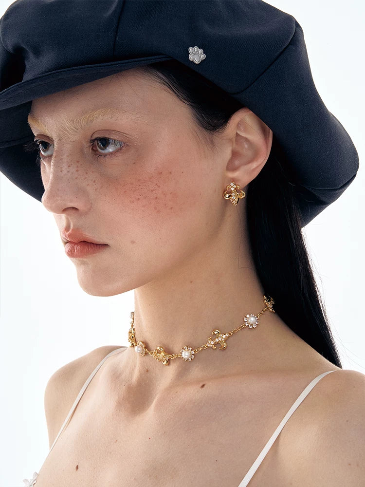 Iris Pearl Necklace