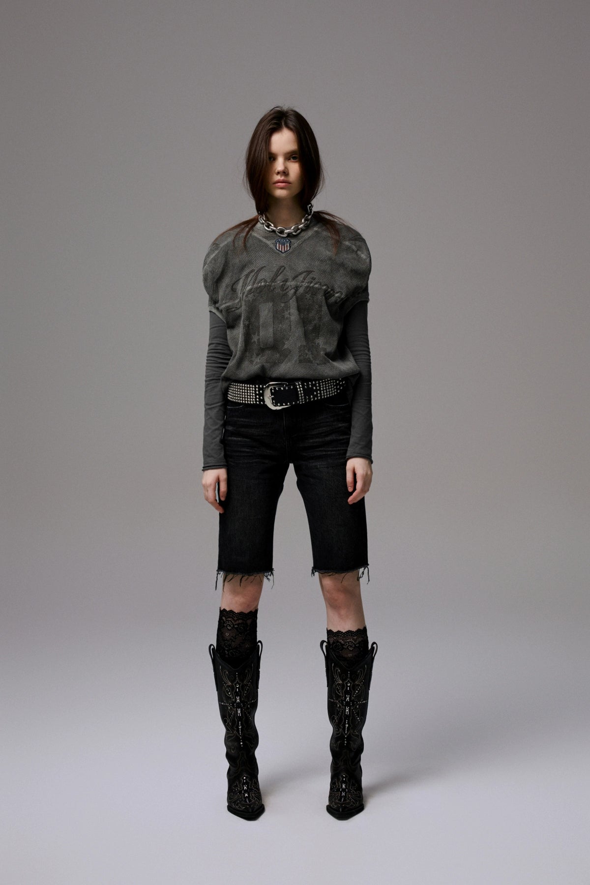 Punk Rivet Adjustable Belt