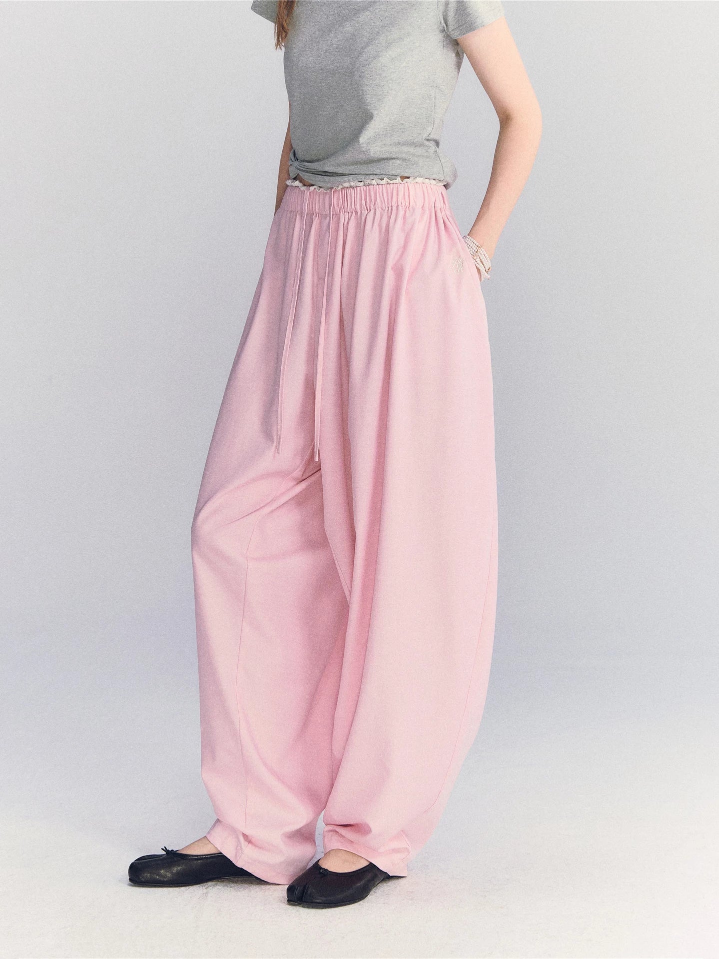 Lace Balloon Pants