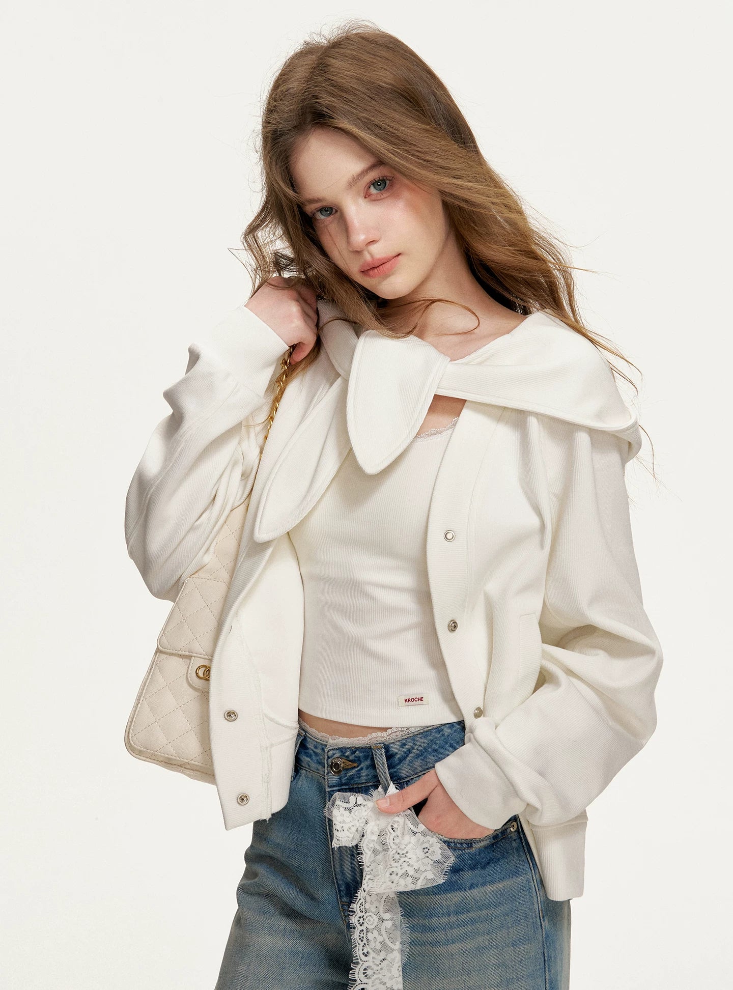 Bunny-Ear Hooded Jacket