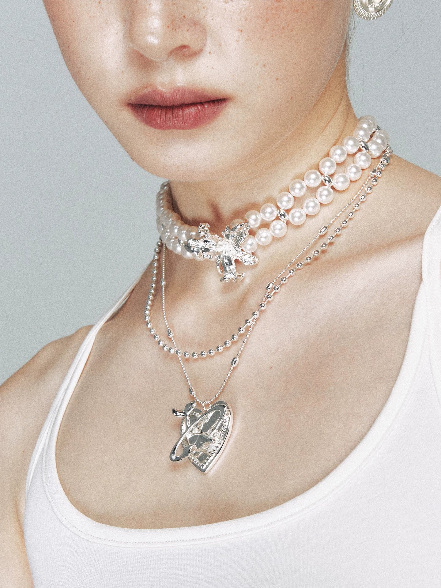 Pearl Flower Choker