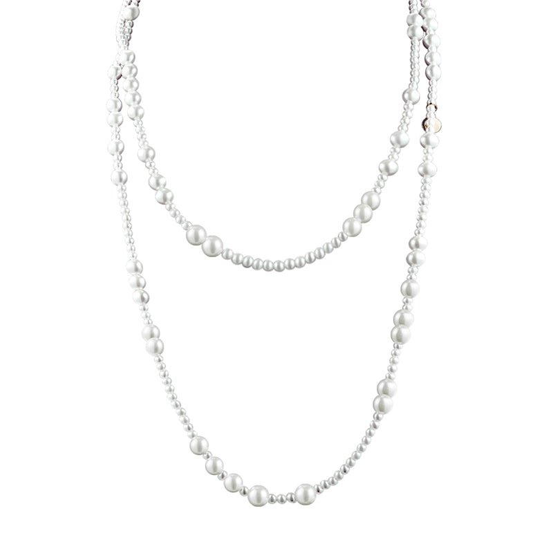 Multi-layer Long Baroque Necklace