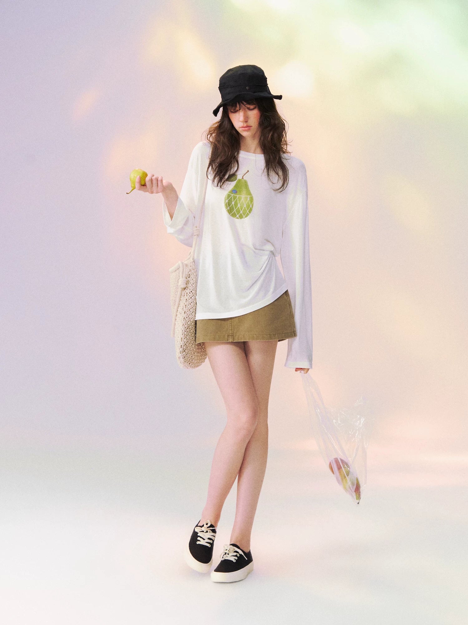 Pear Mood Long Sleeve Tee