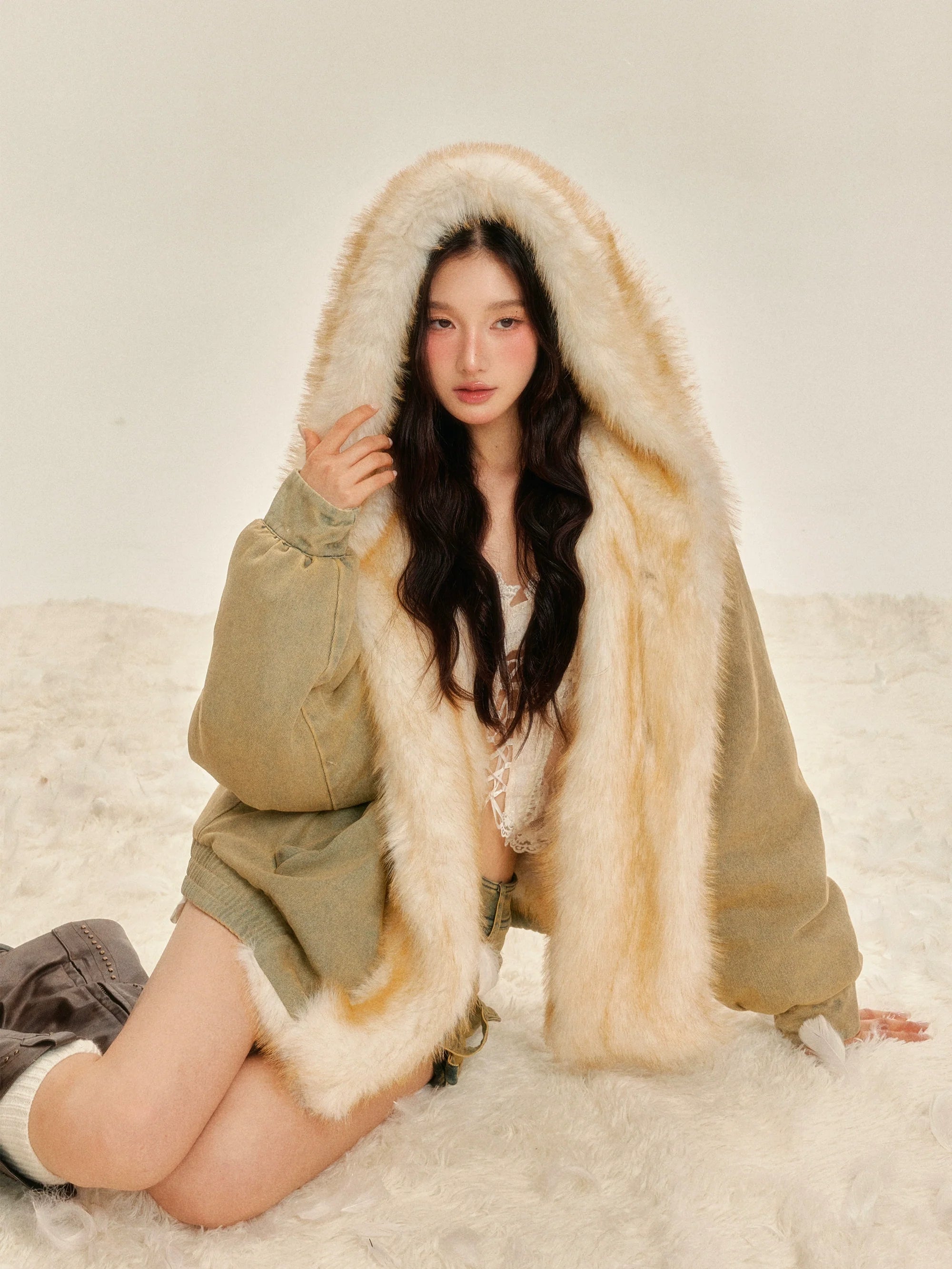 Double-Sided Warm Eco-Friendly Fur Coat