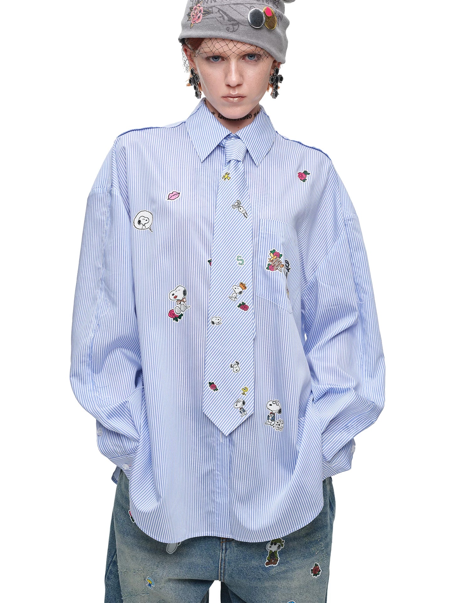 Sticker Print Tie