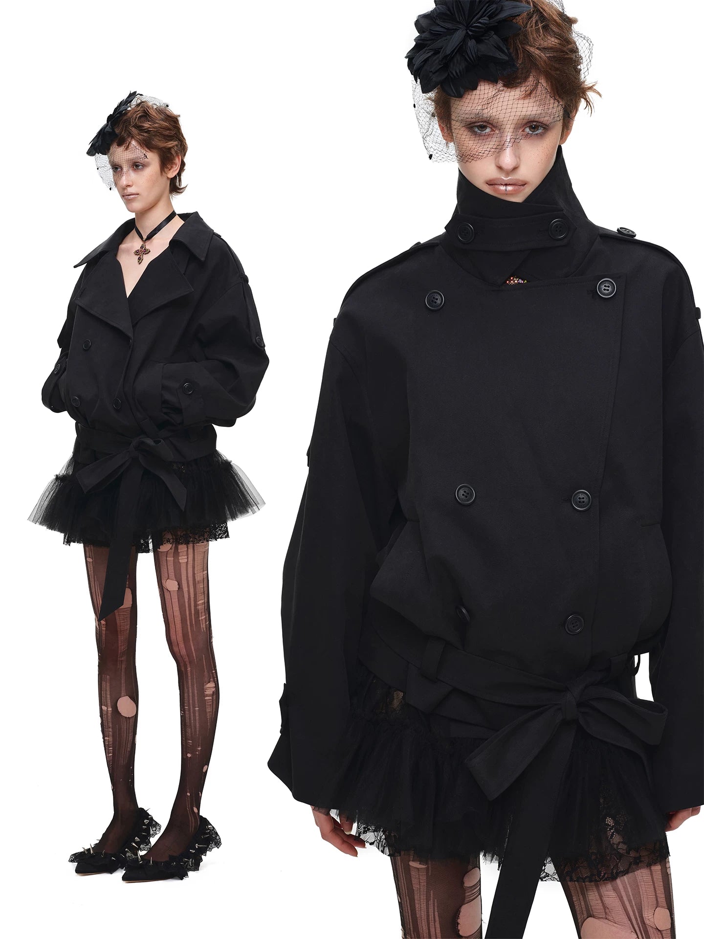 Double Breasted Trench Coat