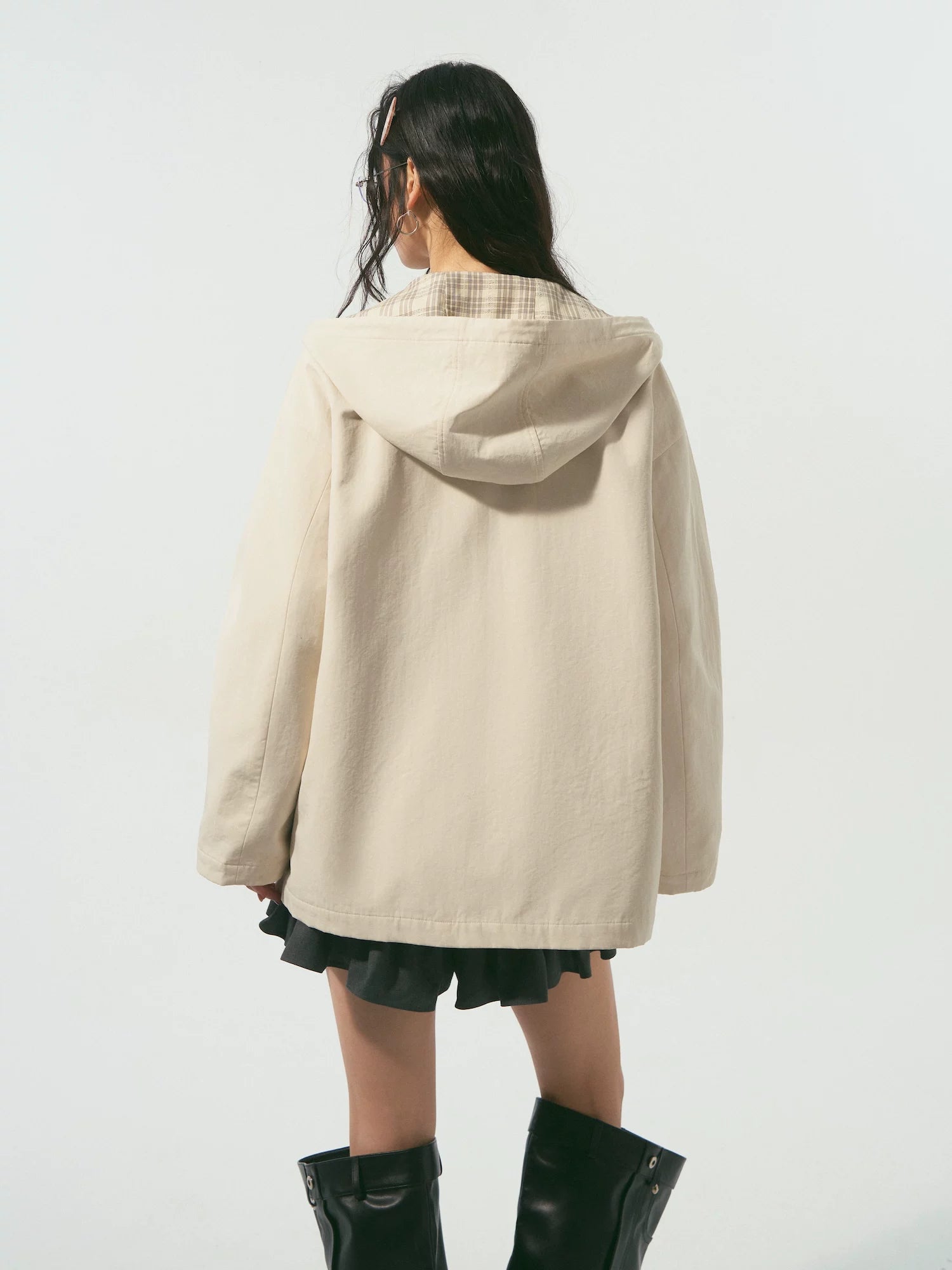 Reversible Hooded Jacket