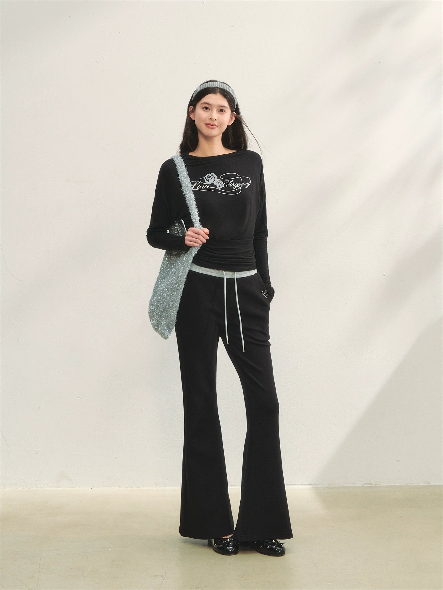 Floral Ruched Sun-Protective T-shirt