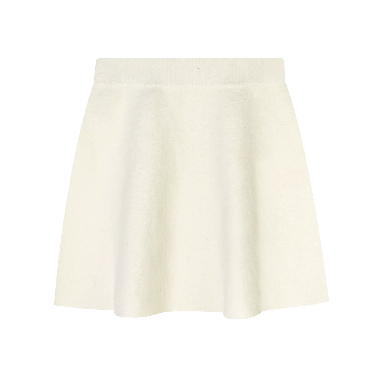 Wool-Blend Zip-Up Knit Jacket Set