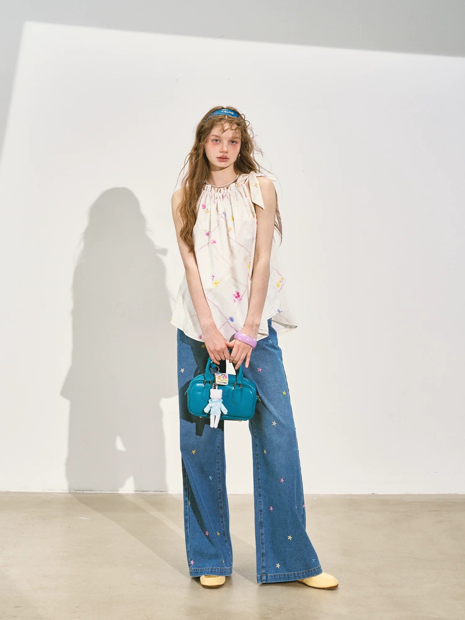 Halter Neck Sling Outer - wear Dress