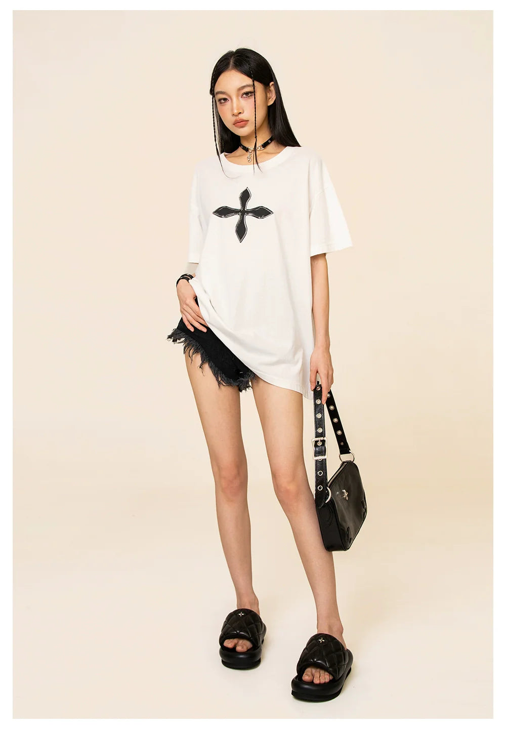 Compass Cross Vintage Tee