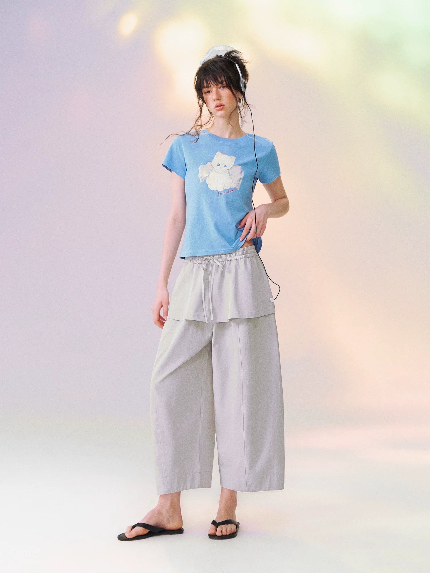 Bow Kitty Tee