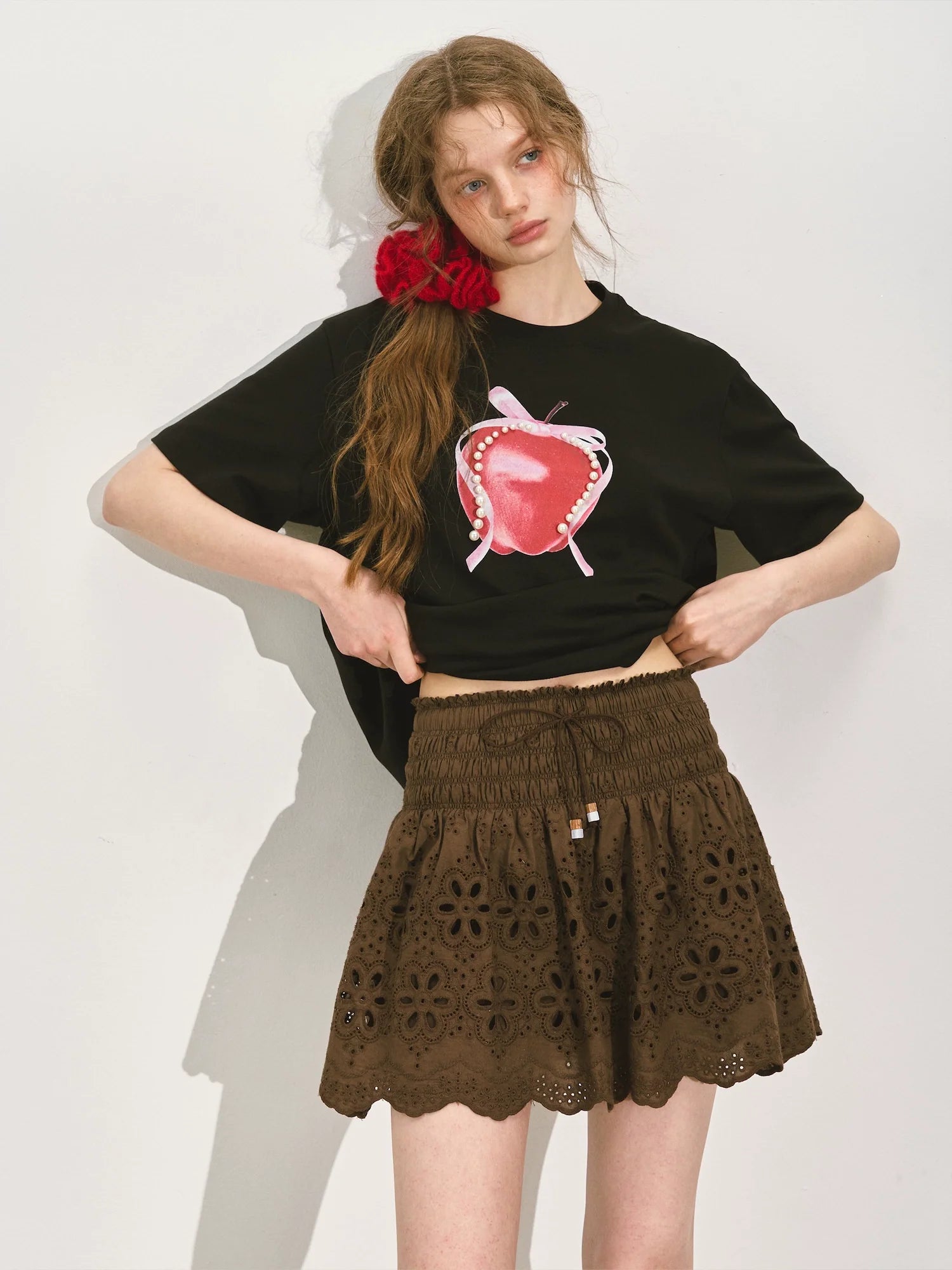 Vacation-Style Sleeveless Top & Skirt Set