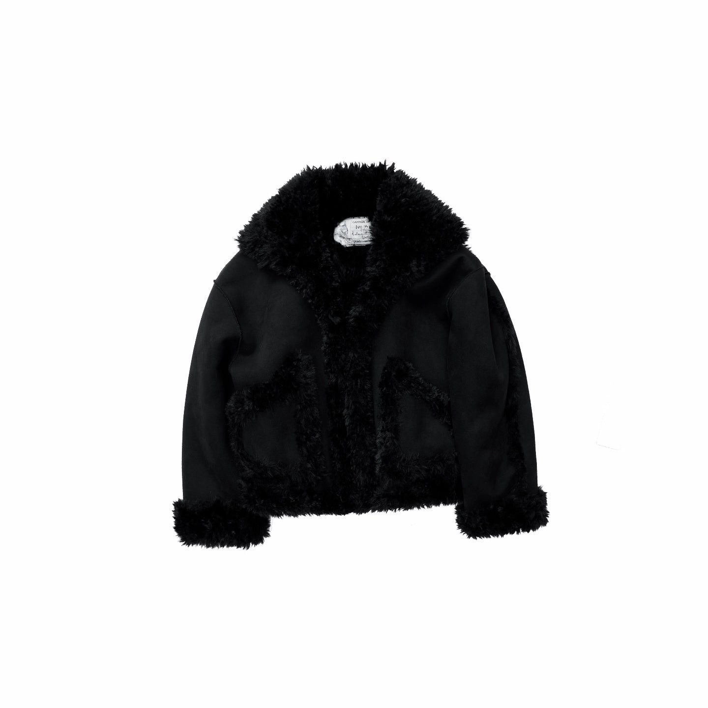 Reversible Shearling Suede Jacket