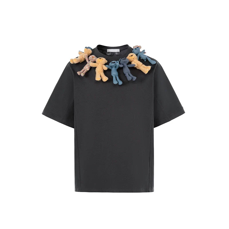 Bear Around Neck T-Shirt