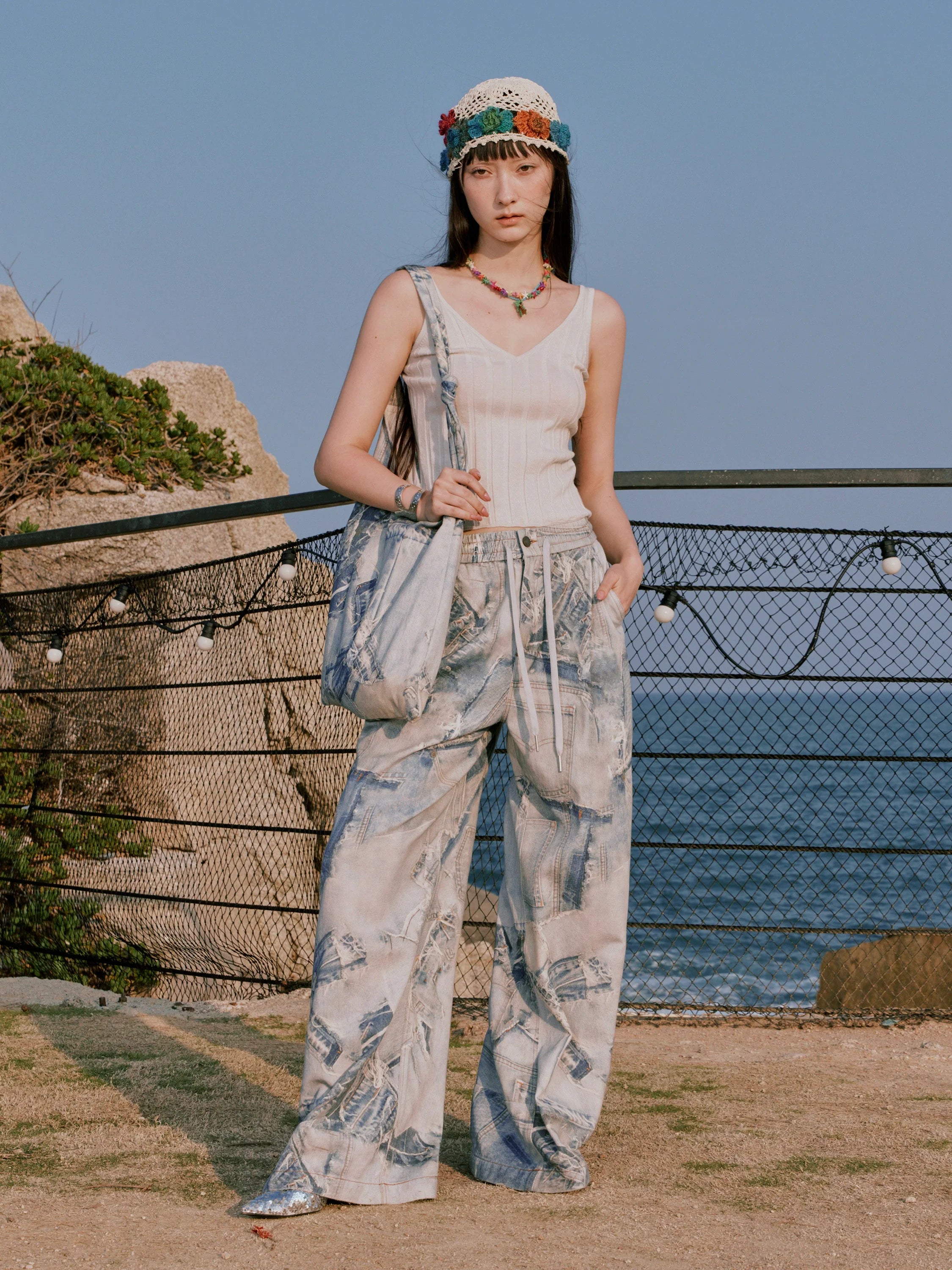 Original Design Vintage Casual Pants