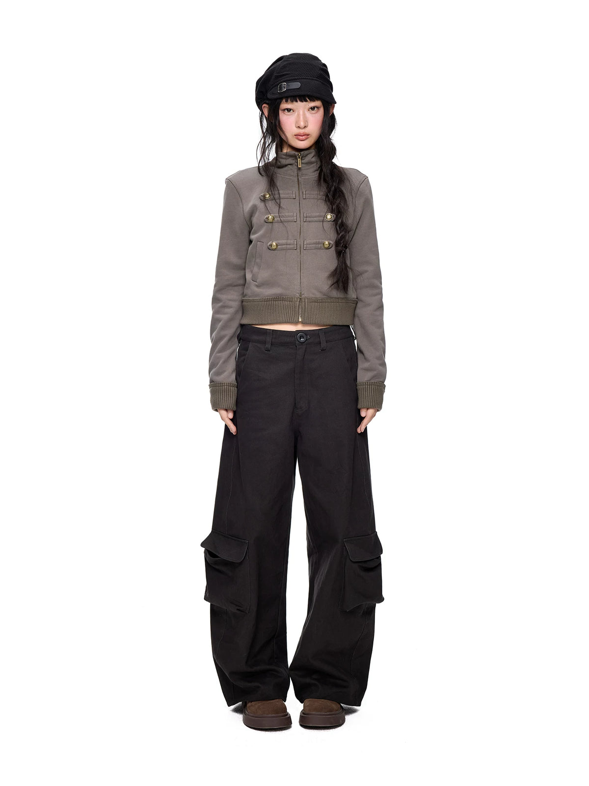 Napoleon Stand Collar Jacket