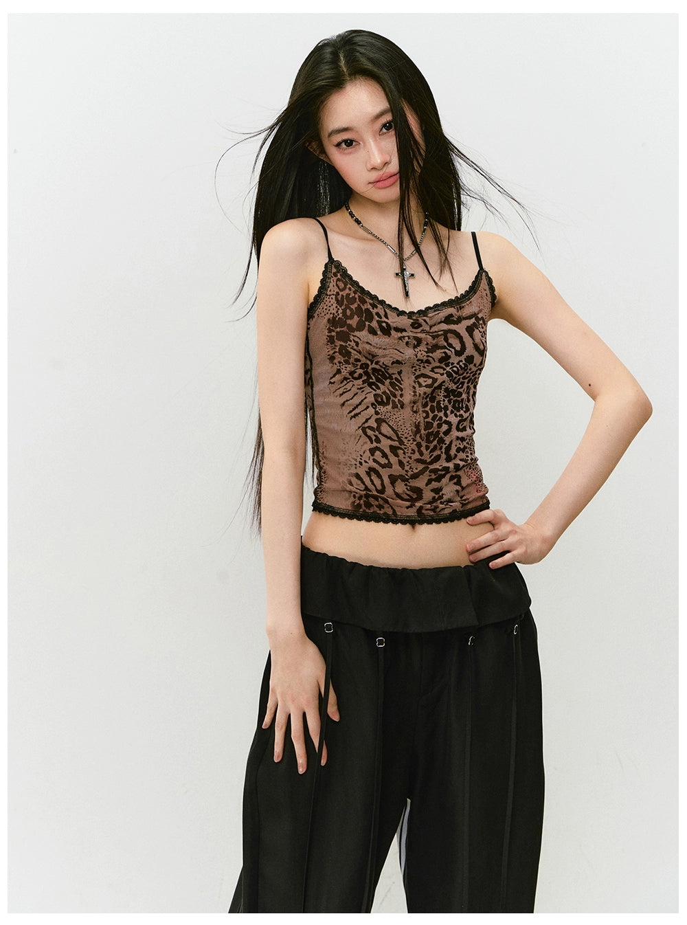Reversible Leopard Dot Camisole