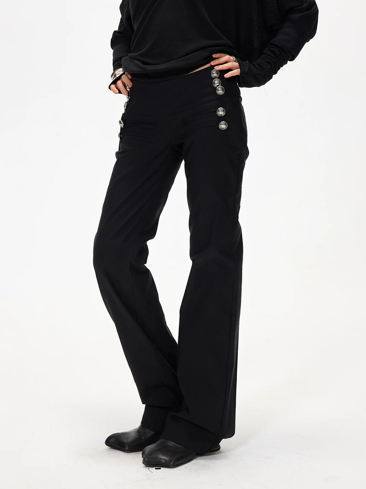 Flared Casual Pants