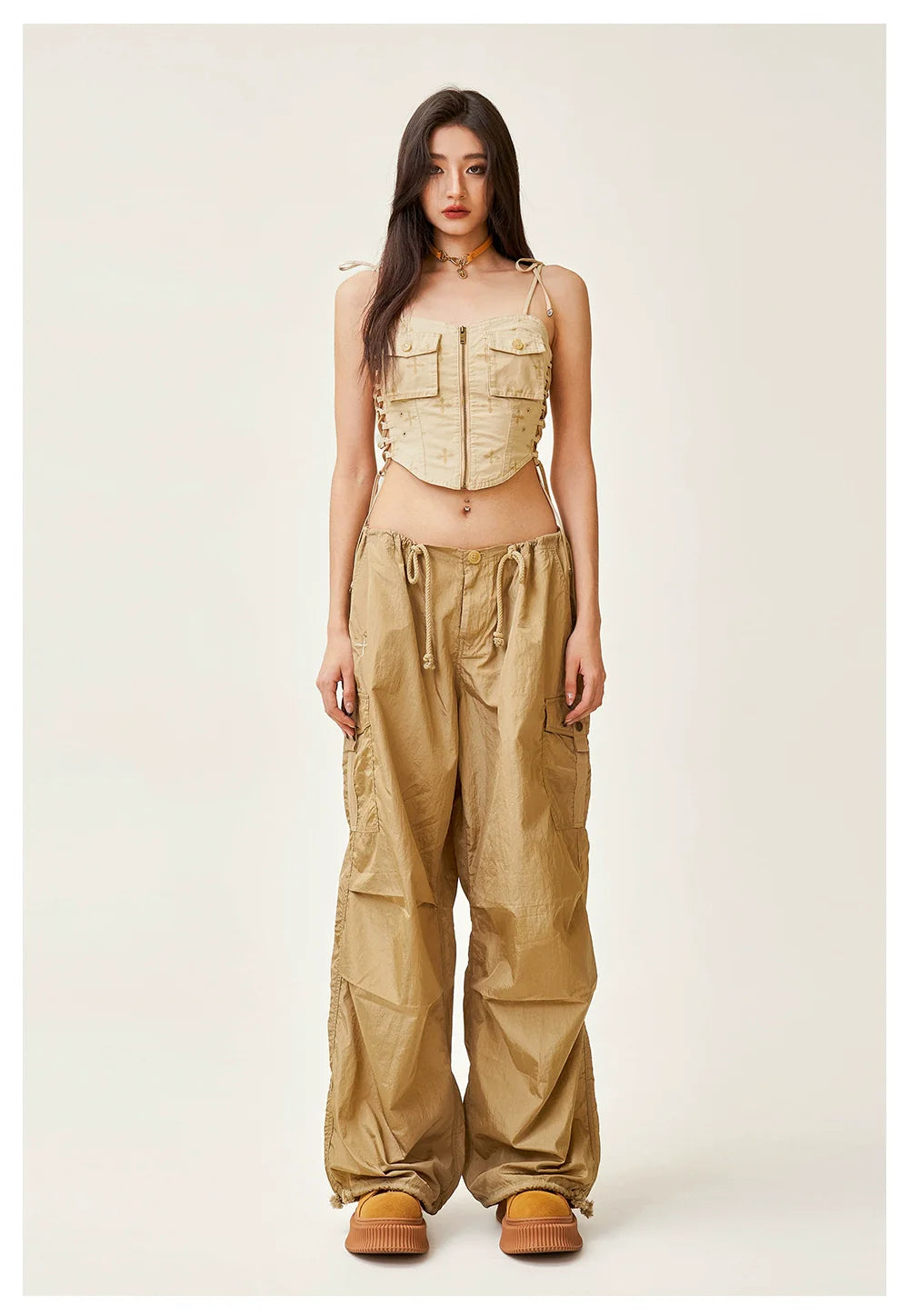 Ancient Myth Adjustable Drawstring Camisole