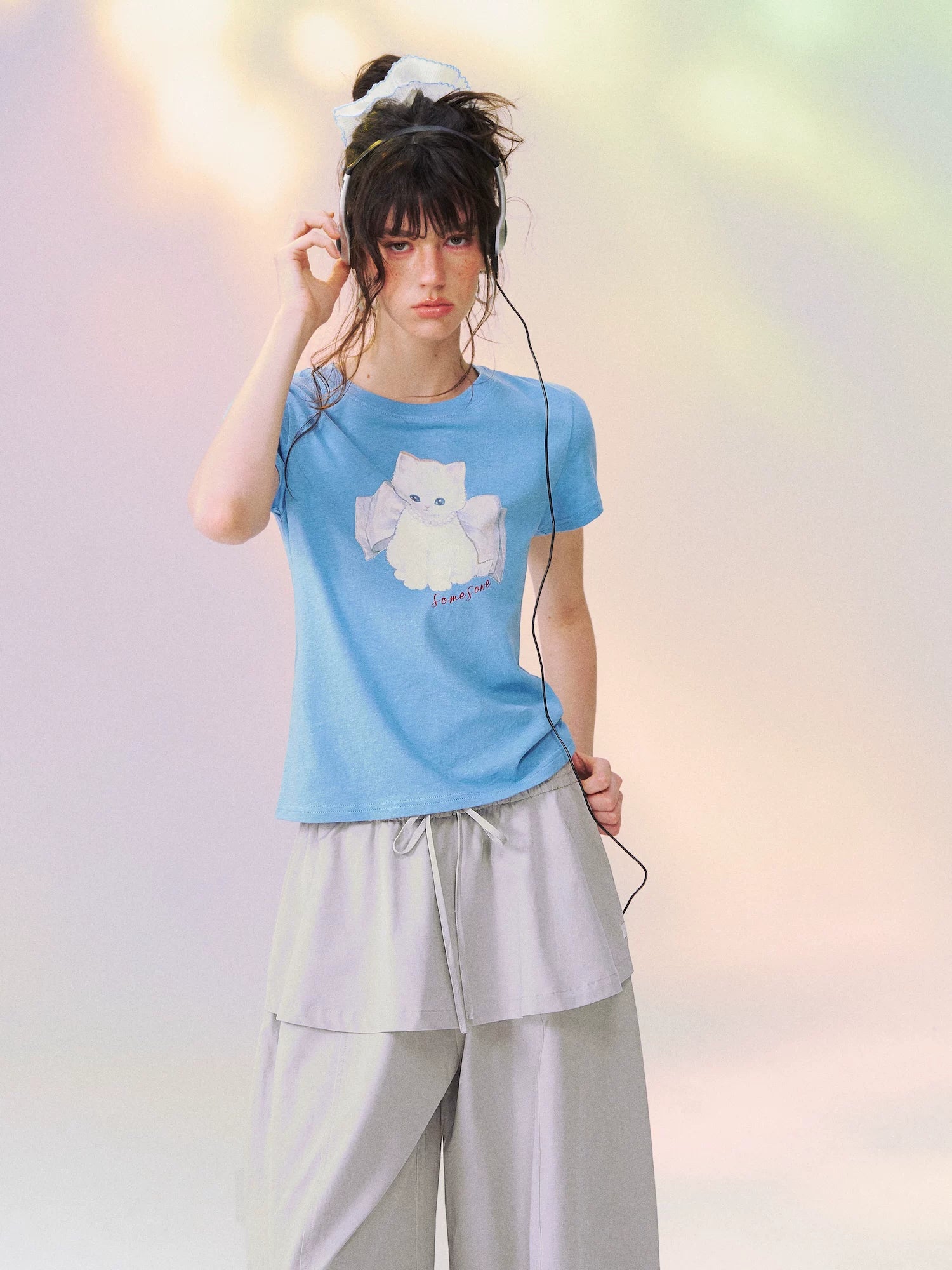Bow Kitty Tee