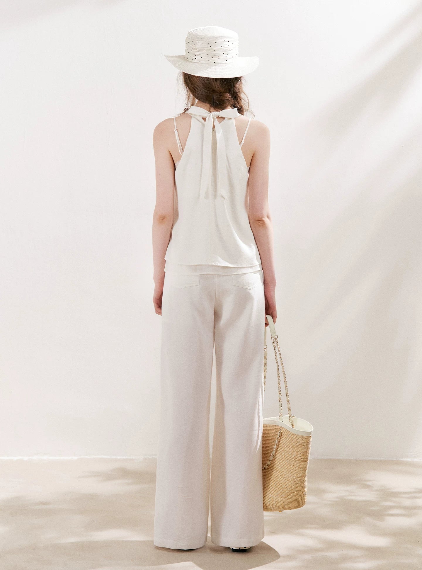 Halter Bow Top & Pants Set