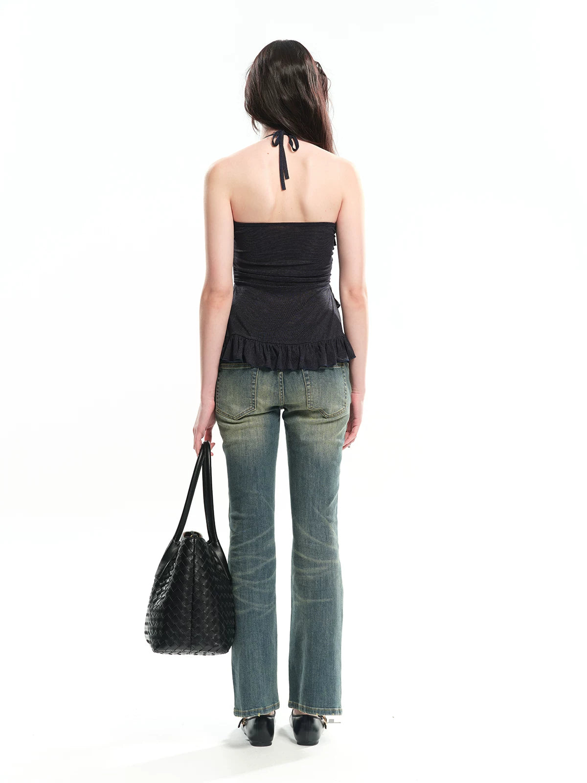 Lace Panel Acetate Camisole