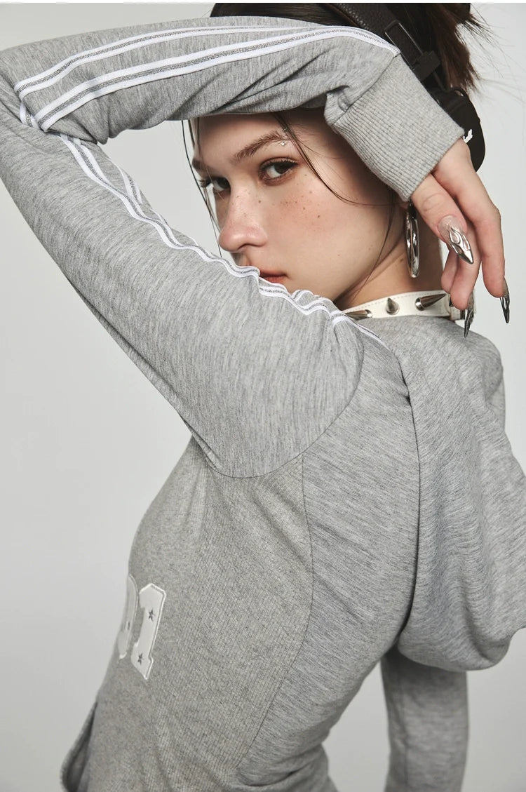 Zip-up Waist Slimming Hoodie