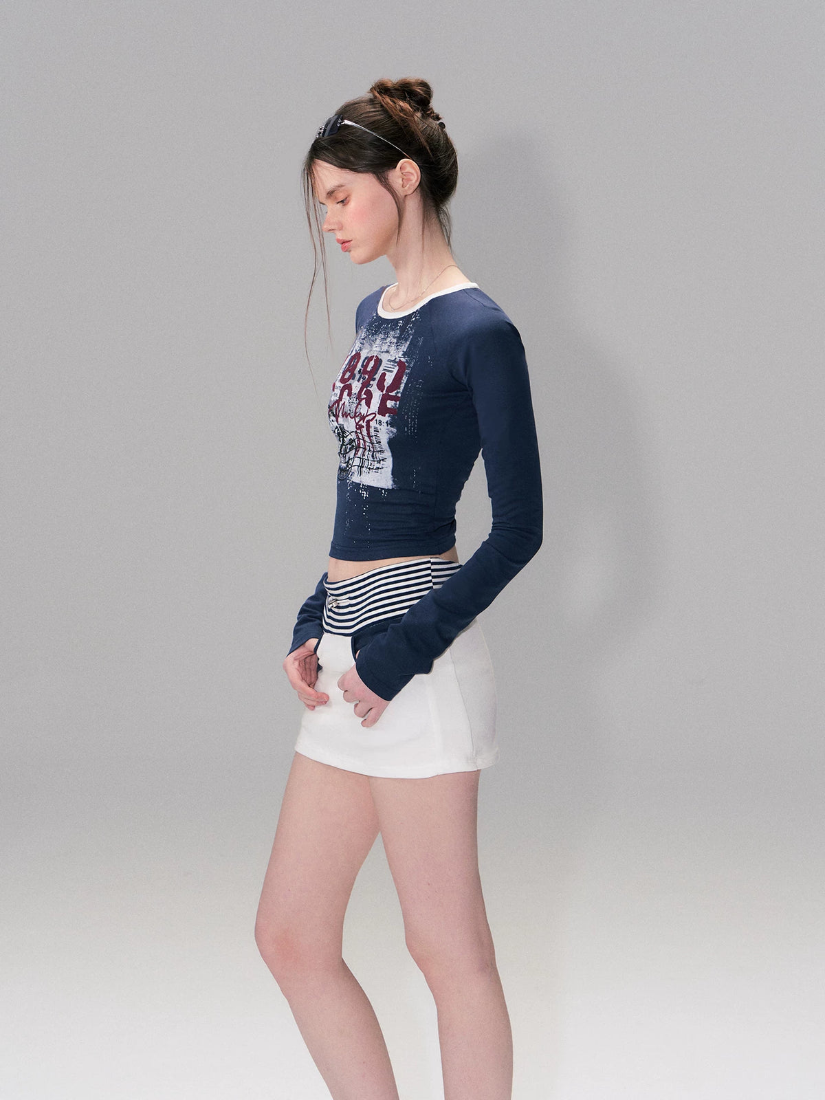 Graphic Tee Camisole Set