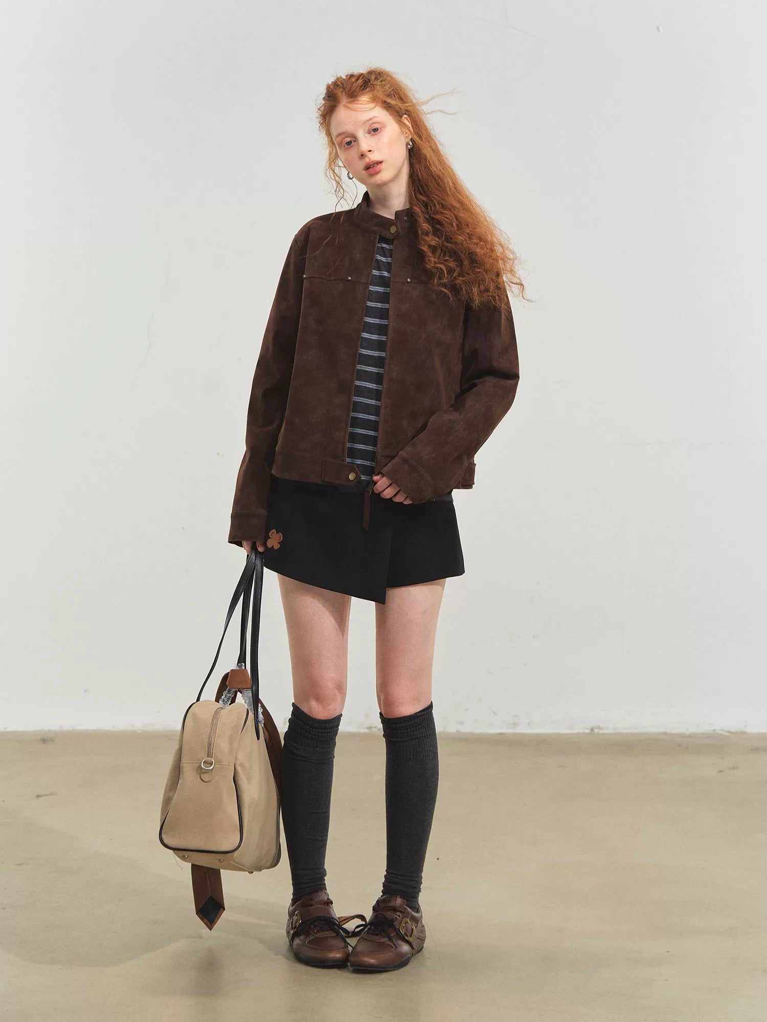 Vintage Washed Moto Jacket