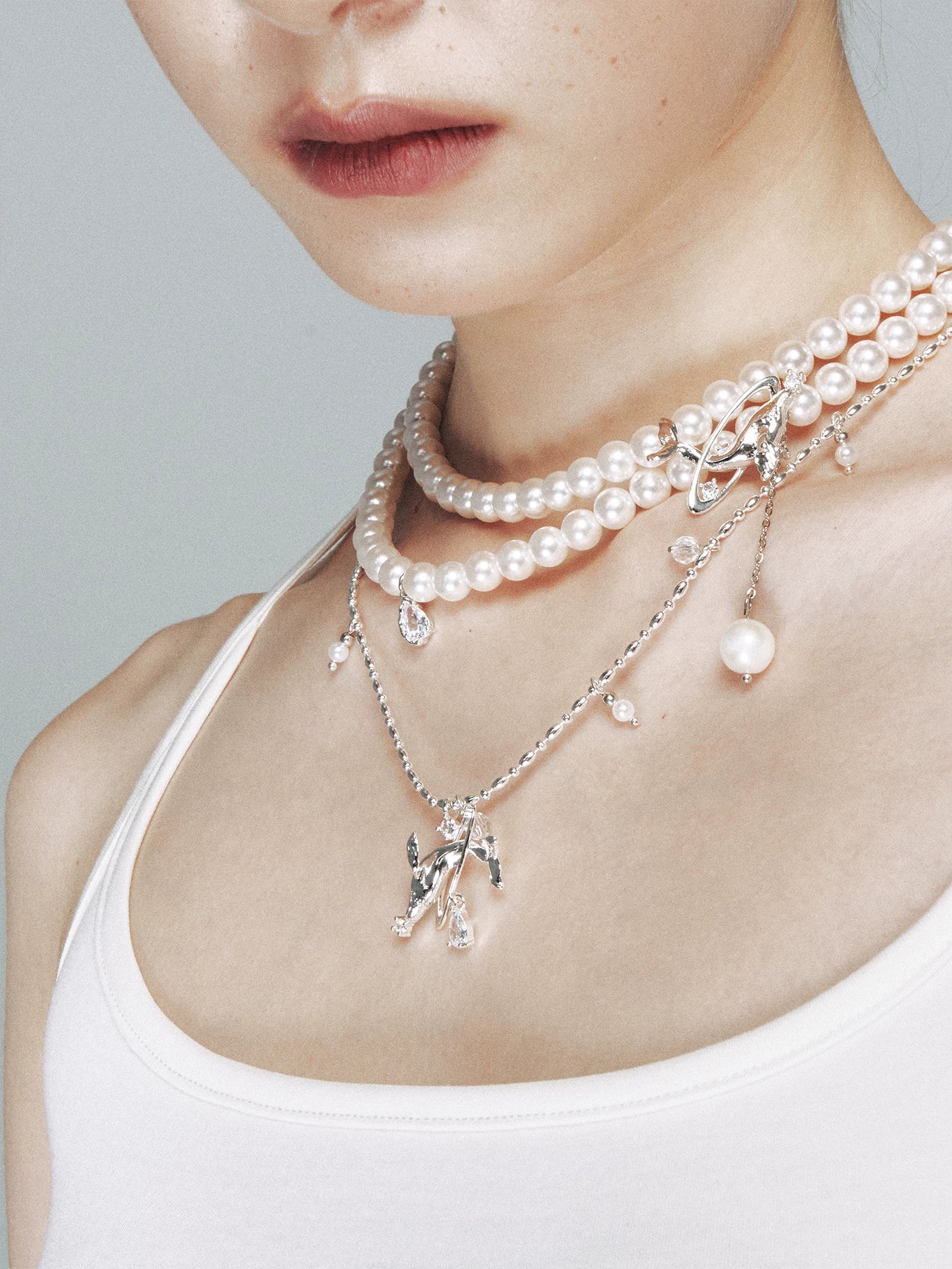 Whale Pearl Choker