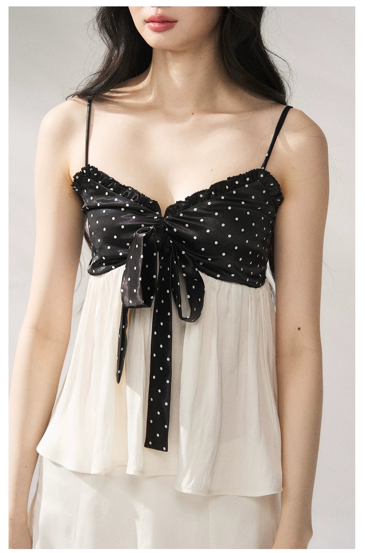 Polka Dot Top & Skirt Set