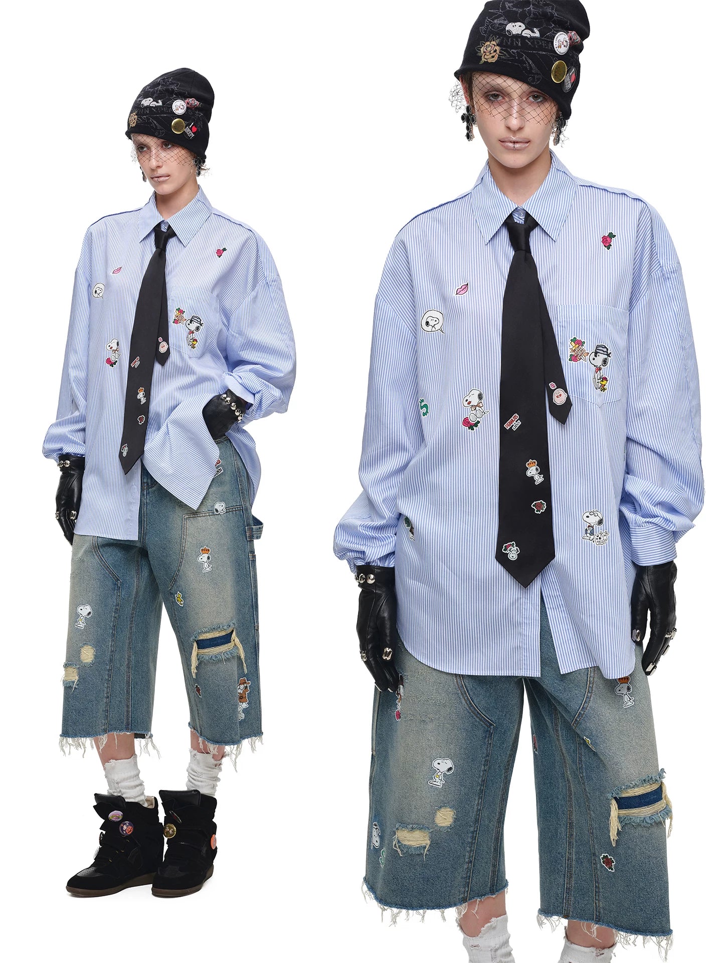 Sticker Print Tie