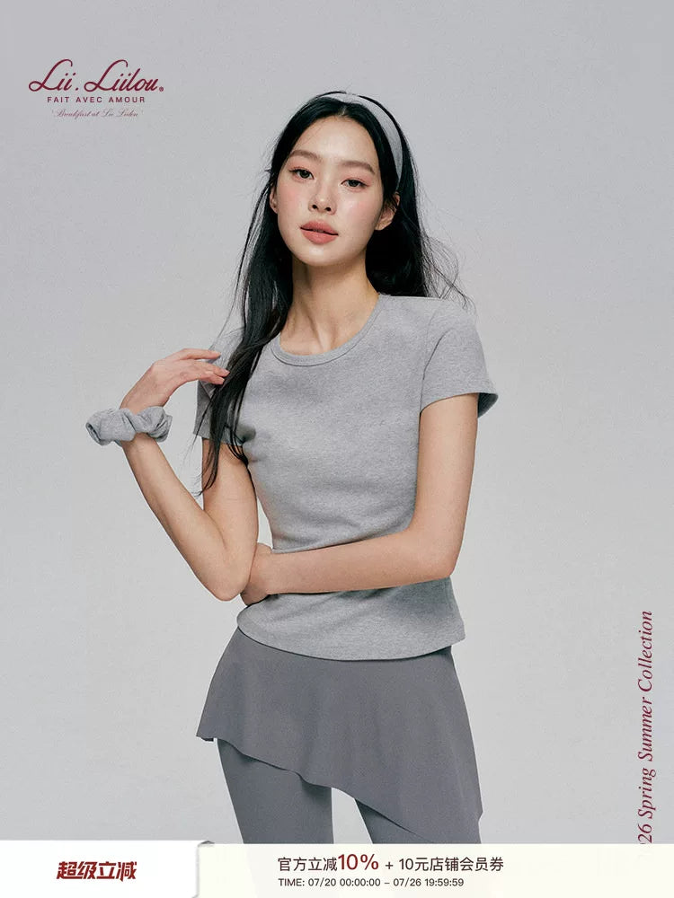 Organic Cotton Fitted Tee