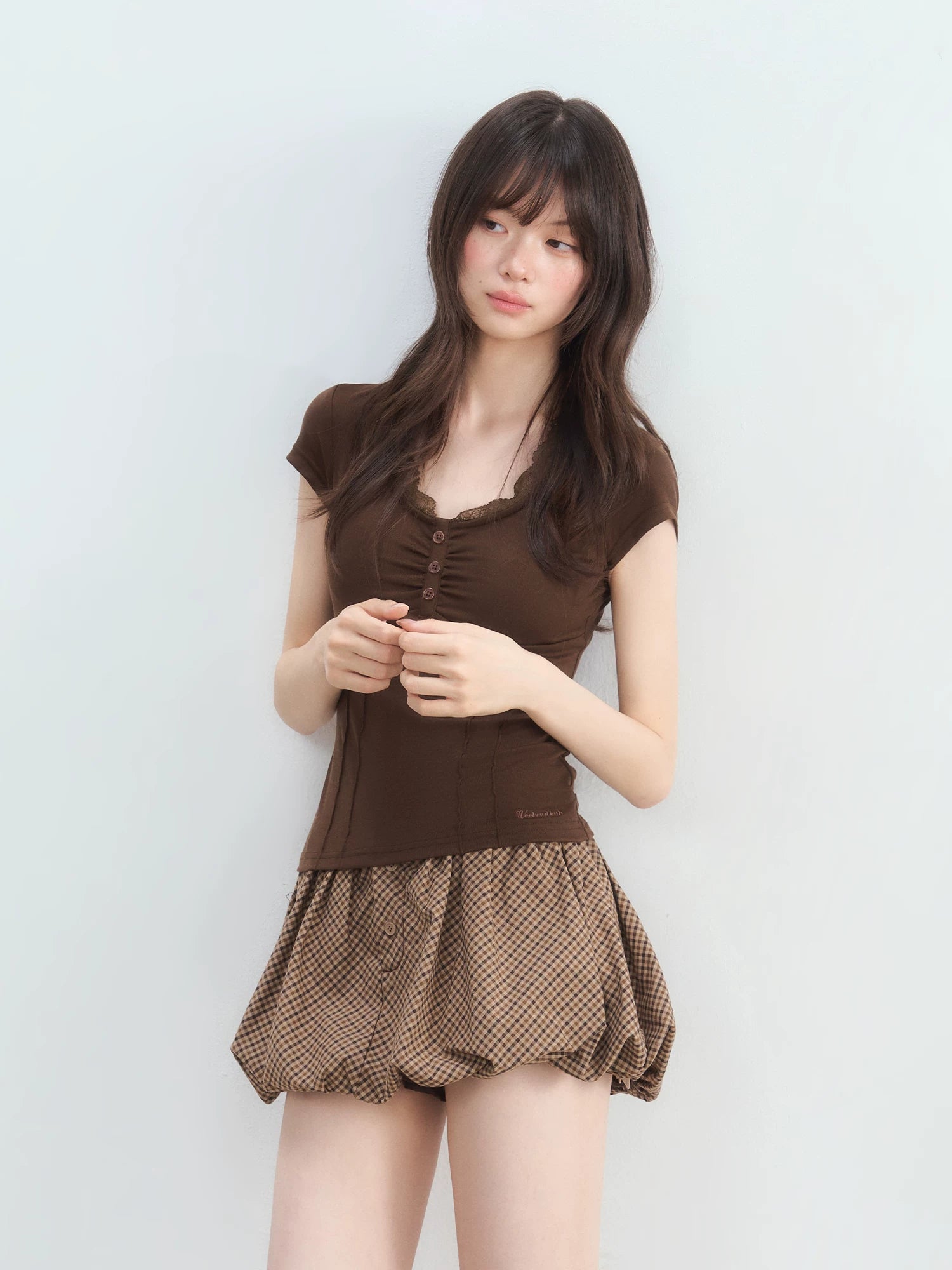 Vintage Lace V-Neck Top
