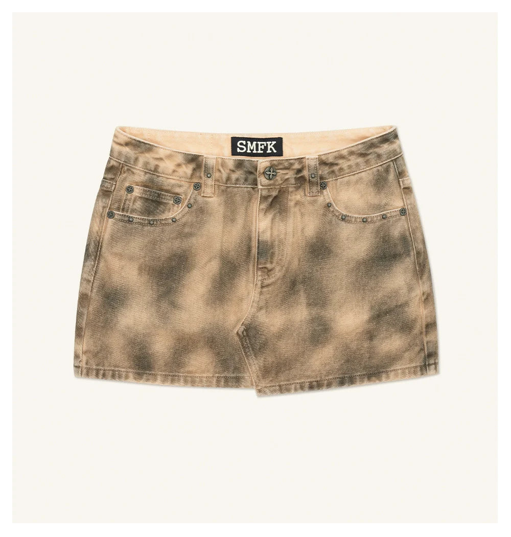 Ancient Myth Huntress Ultra-short Denim Skirt