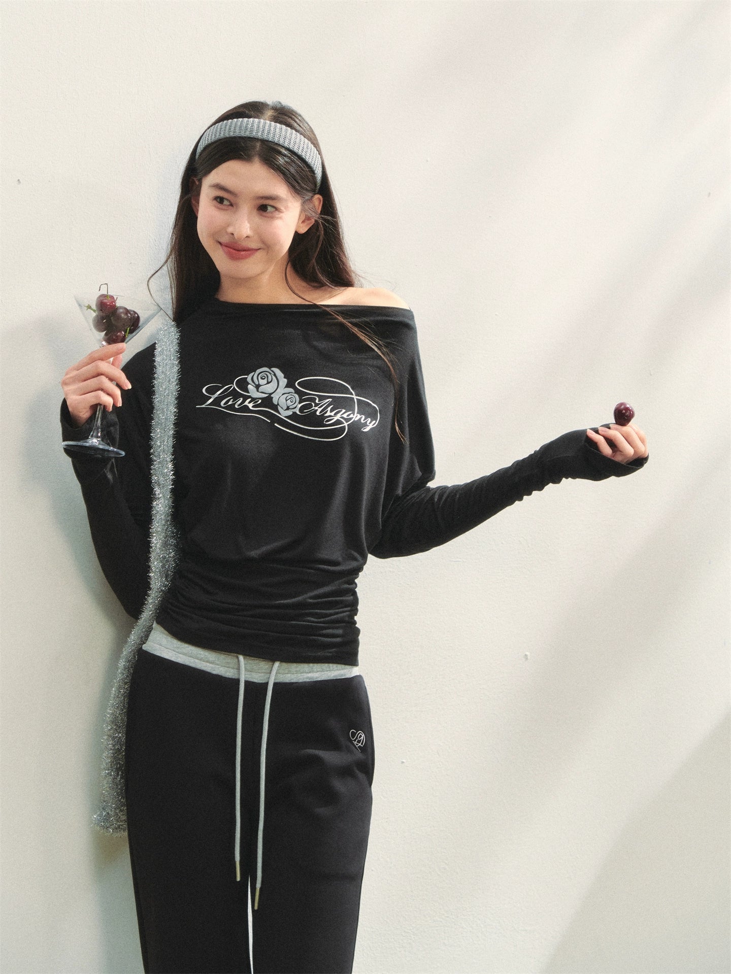 Floral Ruched Sun-Protective T-shirt