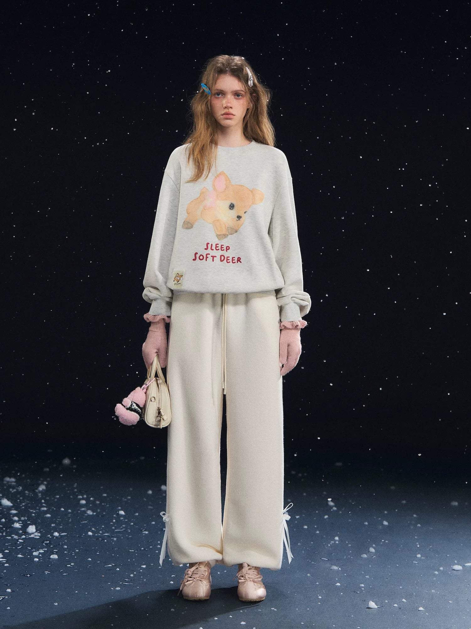 Fawn Fleece Crewneck Sweatshirt