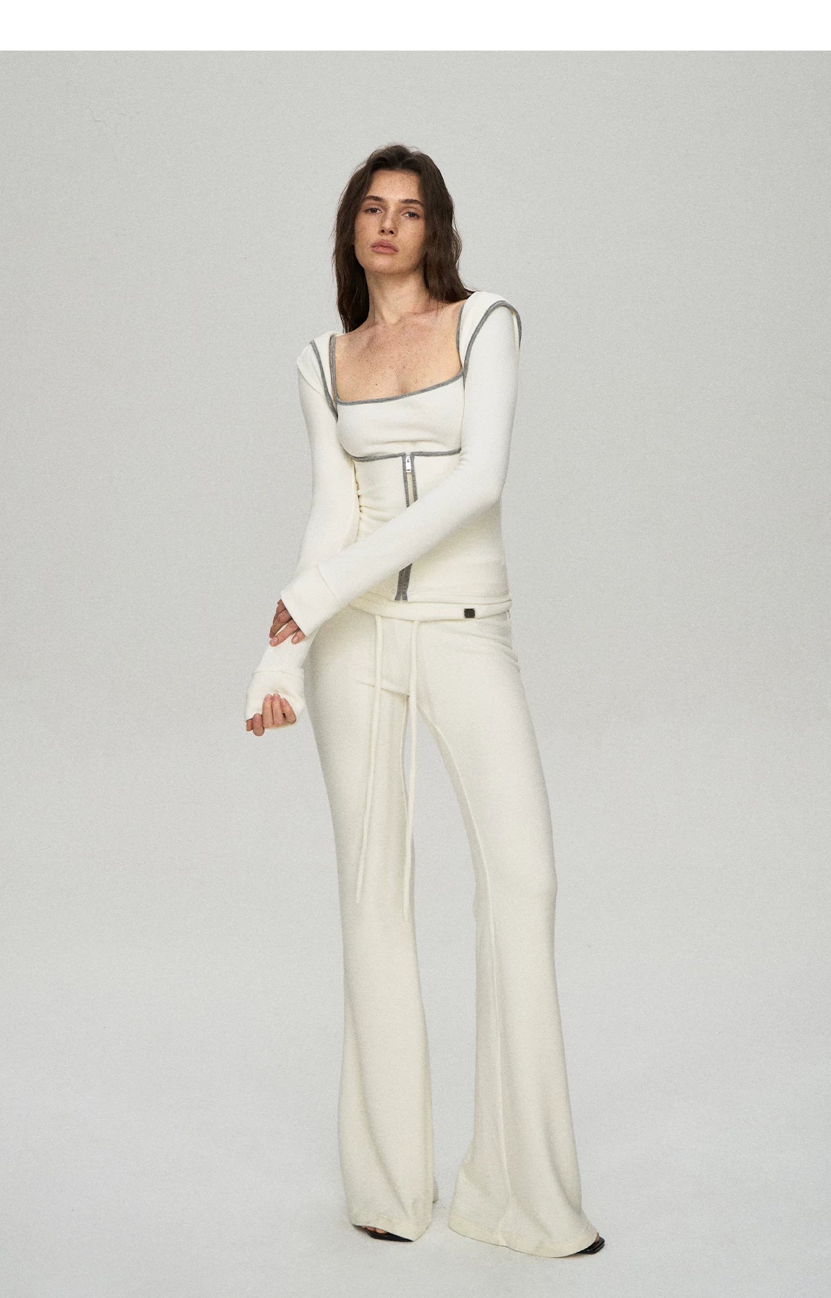Soft Thermal Velvet Three-Piece Lounge Set