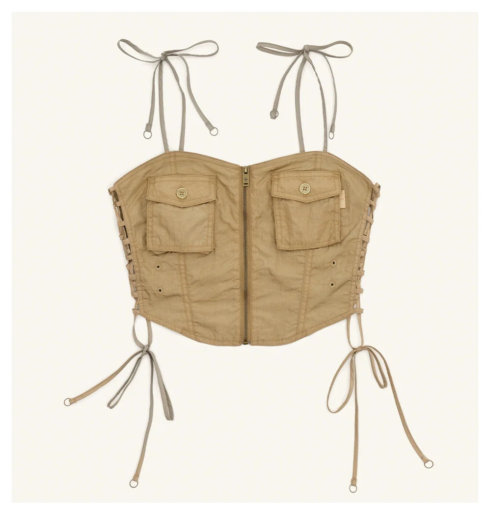 Ancient Myth Adjustable Drawstring Camisole