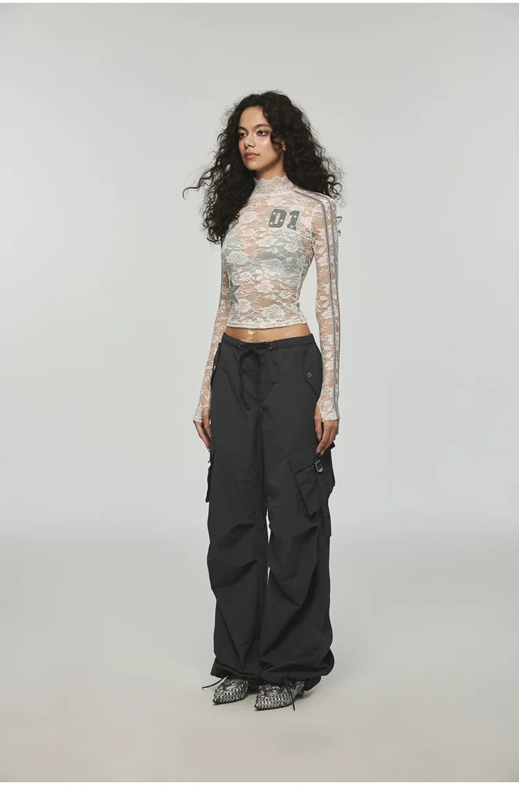 Utility Wide-Leg Pants