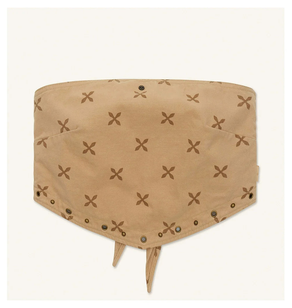 Desert Camouflage Square Scarf Bustier